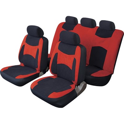 Escape - Standard Full Set - Black/Red - Car Seat Covers