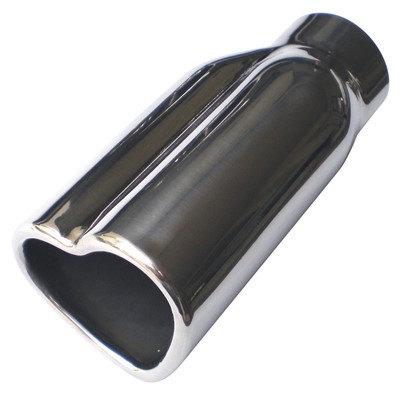 Stainless Steel Heart Exhaust Tip