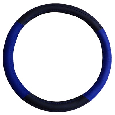 Active - Steering Wheel Cover - Black/Blue