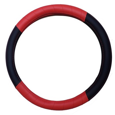 Active - Steering Wheel Cover - Black/Red