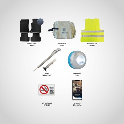 Days Fleet Pack - Tailored Mats, QR Code Items & Safety Bag