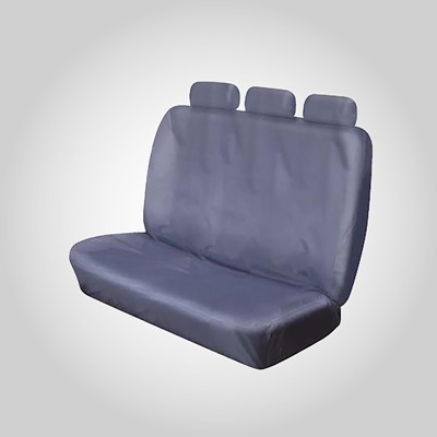 Triple Bench Seat Cover, Grey